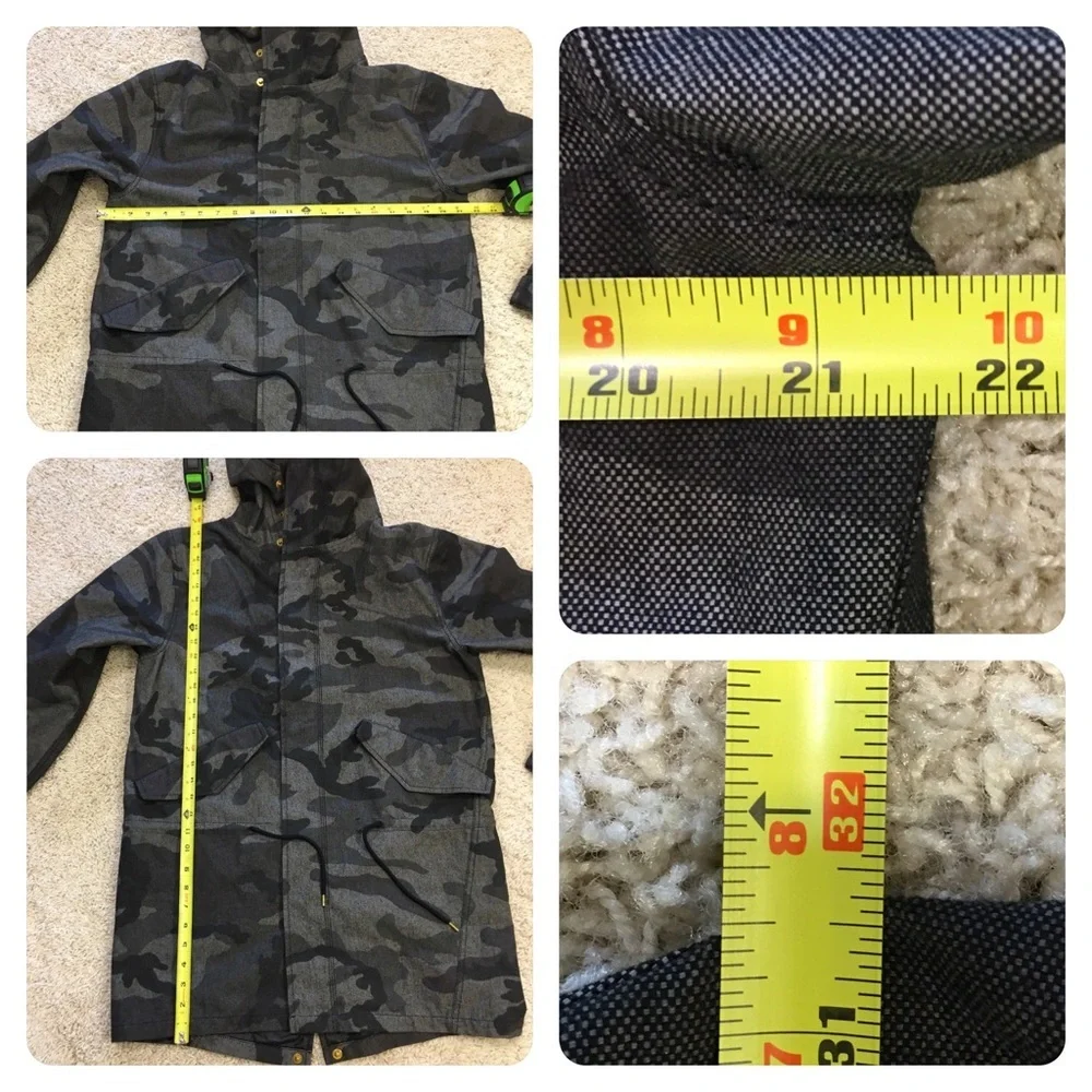 NWT! U Bloomingdales Camouflage Parka